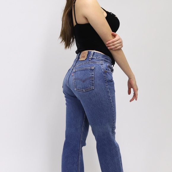 Vintage 90s Levi’s 501 USA made waist 29” - Picture 2 of 12